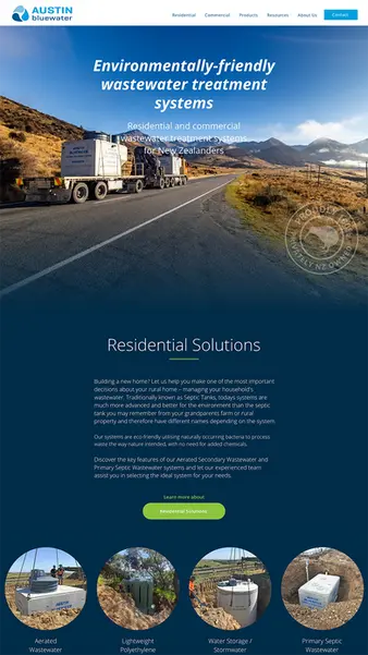 Wix website design for manufacturing business in Christchurch