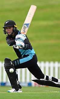 Bernie batting for NZ White Ferns cricket