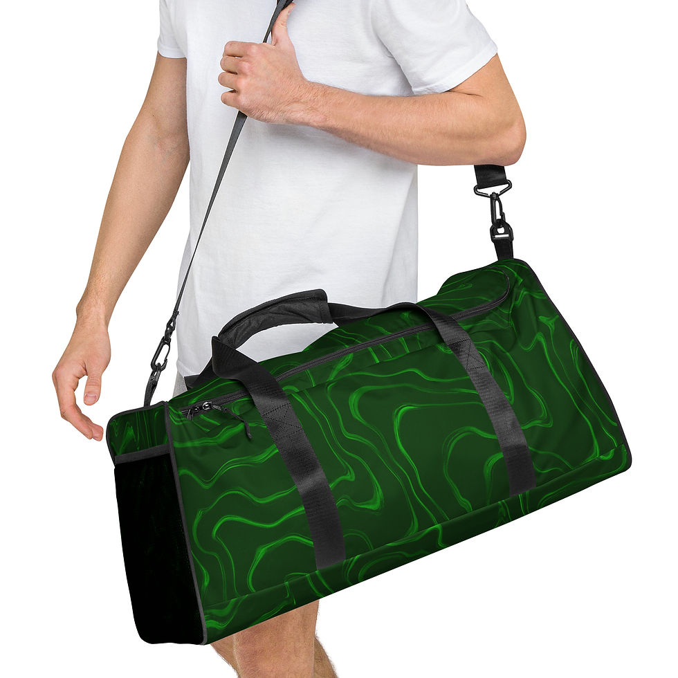 Thumbnail: Green Wave | Duffle Bag