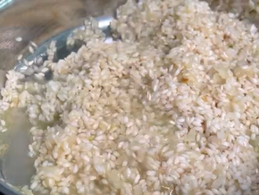 Risotto de espinacas // Spinach risotto
