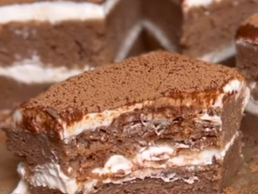 Tiramisú saludable