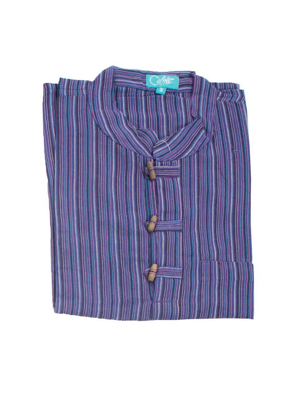 Miniature : Chemise rayee mixte coton