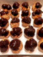 Soesjes met banketbakkerscrème