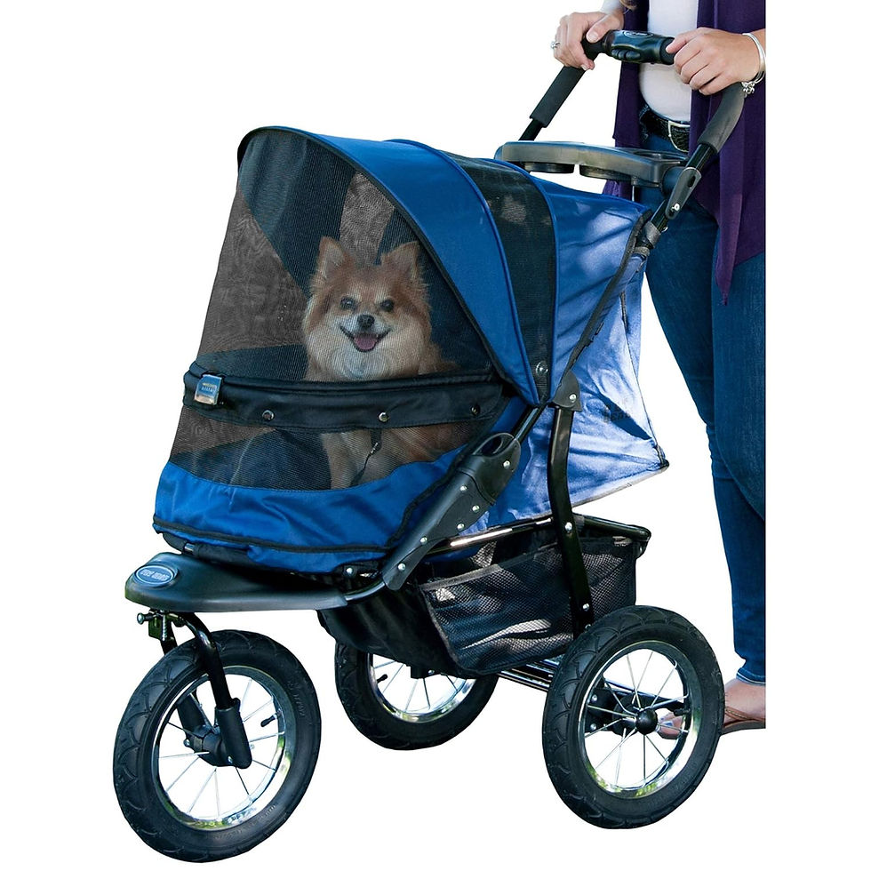 Thumbnail: Pet Gear No-Zip Jogger Pet Stroller. Zipperless Entry.