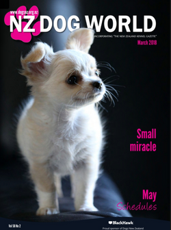 Dog World Magazine feature and cover