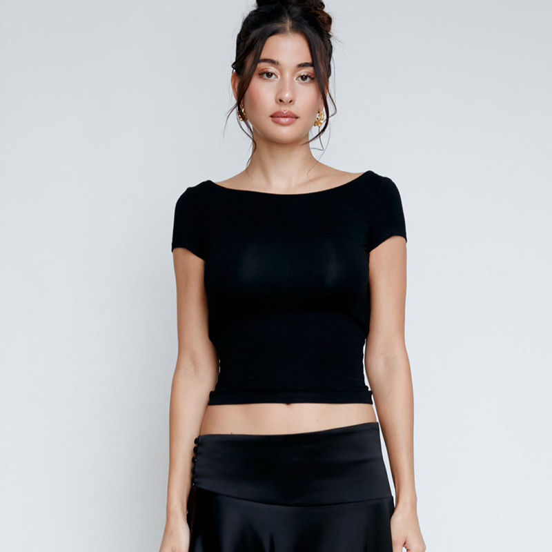 London Grace Backless Top