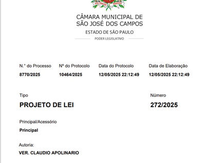 VEREADOR CLAUDIO APOLINARIO LEVA À VOTAÇÃO PROJETO SOBRE COMUNICAÇÃO PRÉVIA DE ATIVIDADES EXTRACURRICULARES