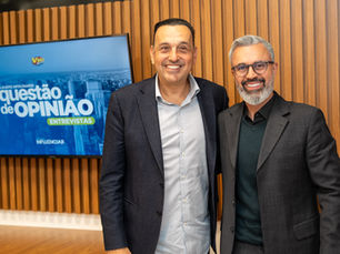Claudio Apolinario entrevista vice-governador e vice-prefeito na Rádio Vida