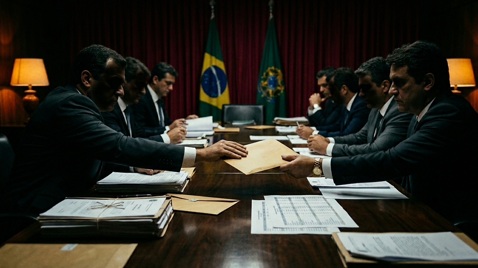 O balcão de negócios do Congresso