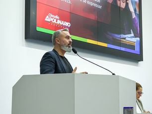 VEREADOR CLAUDIO APOLINARIO TEM SEU 6º PROJETO APROVADO, FOCANDO NA VALORIZAÇÃO DA NORMA CULTA