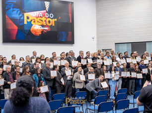 Vereador Apolinario realiza cerimônia na Câmara em homenagem ao DIA DO PASTOR