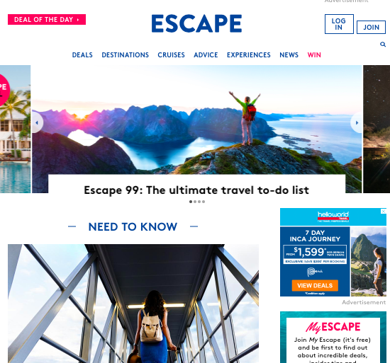 Escape.com.au