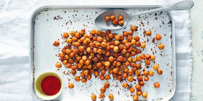 Spicy Roasted Chickpeas