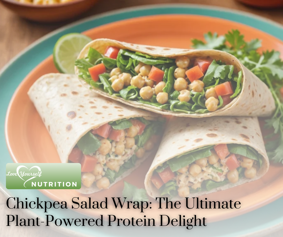 Chickpea Salad Wrap: The Ultimate Plant-Powered Protein Delight!