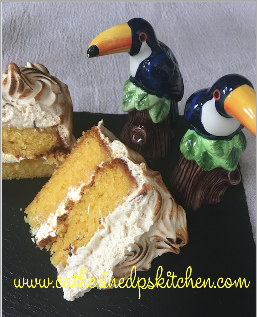 Lemon Meringue Cake
