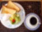 A パン・サラダ・ゆで卵