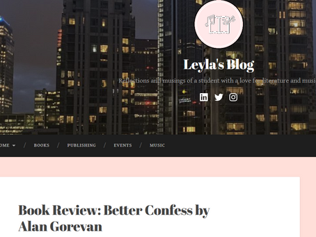 BETTER CONFESS - blog review