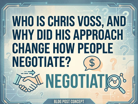 Who is Chris Voss, and why did his approach change how people negotiate?