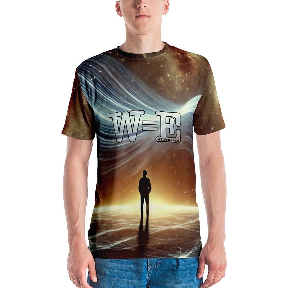 W=E - Galactic Observer - Men's t-shirt