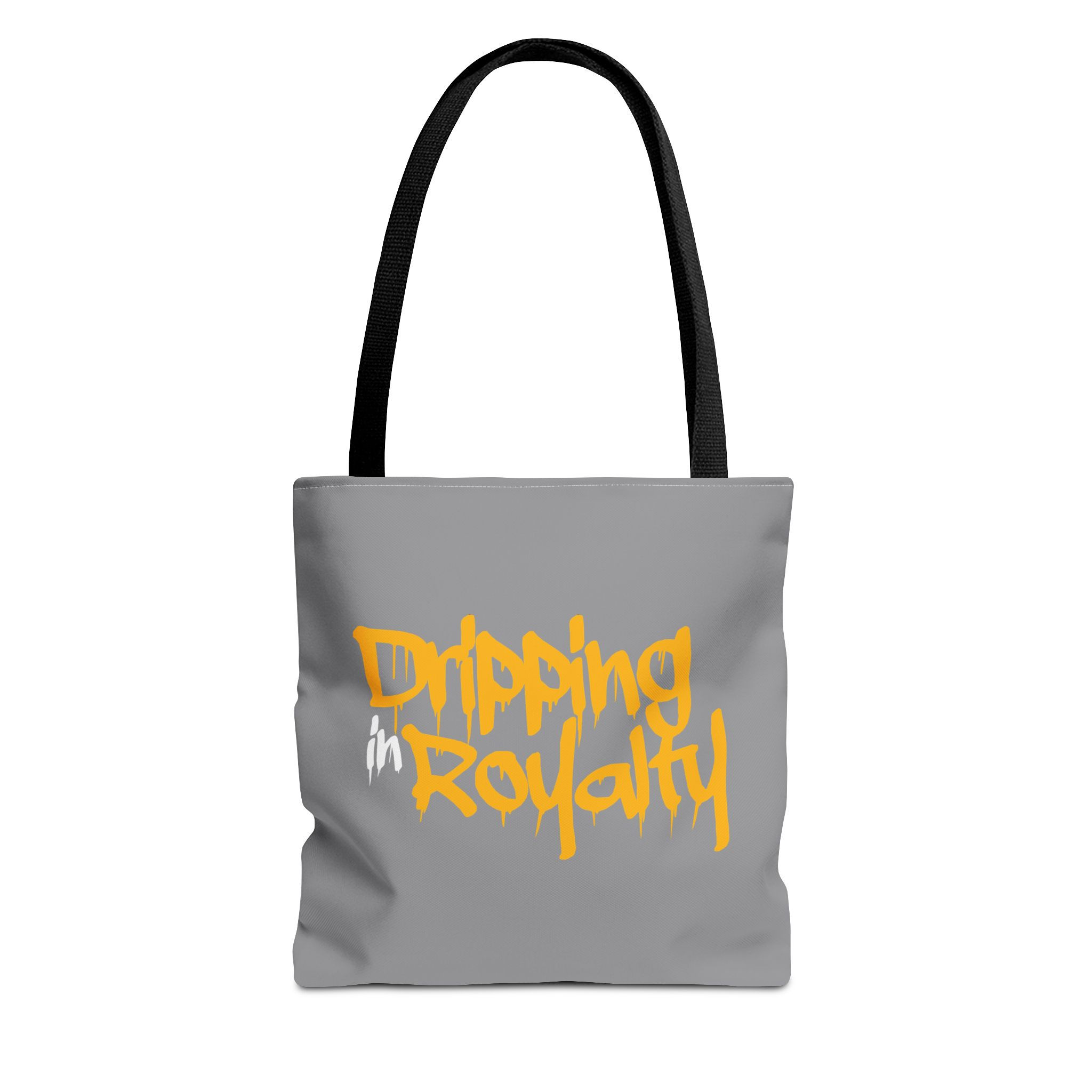 Will Pharaoh's Dripping in Royalty Custom Tote Bag (Grey)