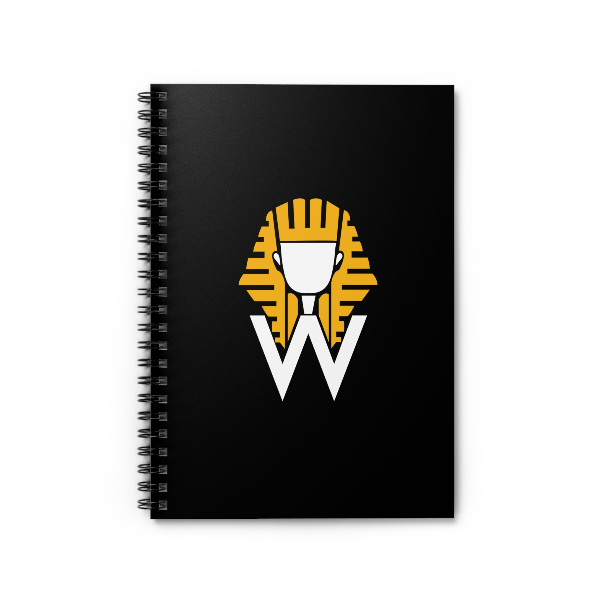 Will Pharaoh Creative Writing Notebook - Ruled Line (Black)