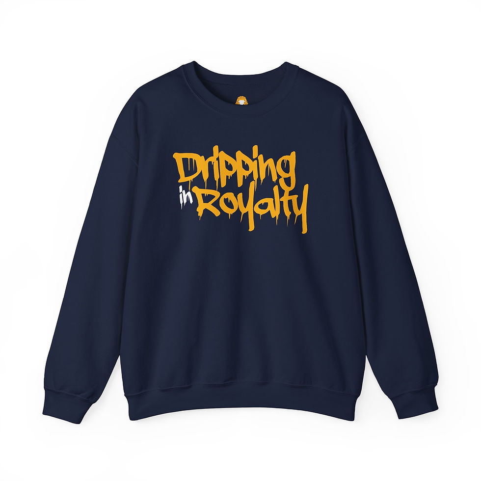Thumbnail: Will Pharaoh's Dripping in Royalty Crewneck Sweatshirt