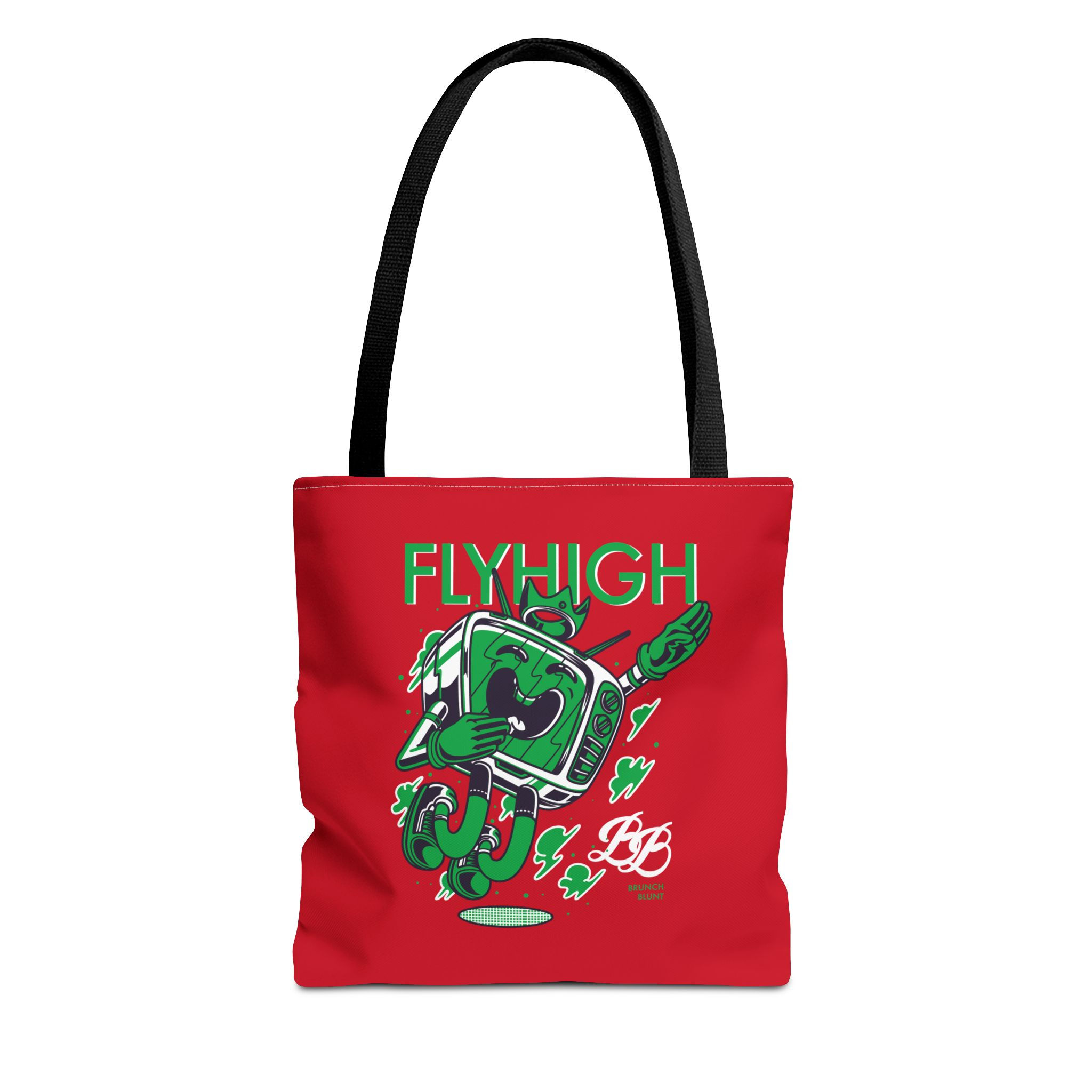 Brunch Blunt's Fly High Custom Tote Bag (Red)