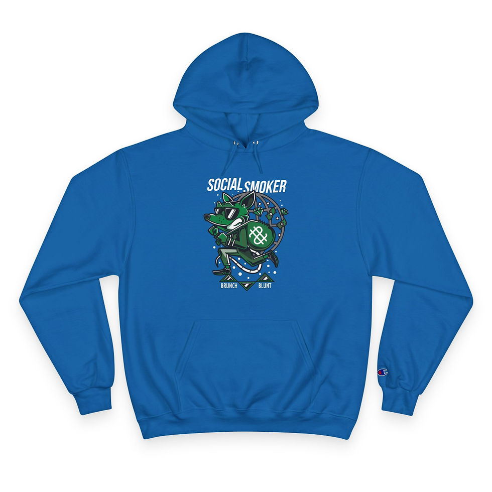 Thumbnail: Brunch Blunt's Social Smoker Champion Hoodie
