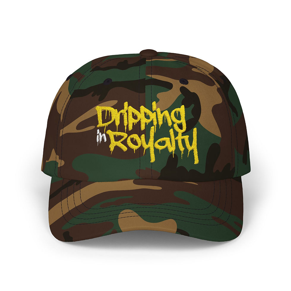 Thumbnail: Dripping In Royalty Classic Dad Cap