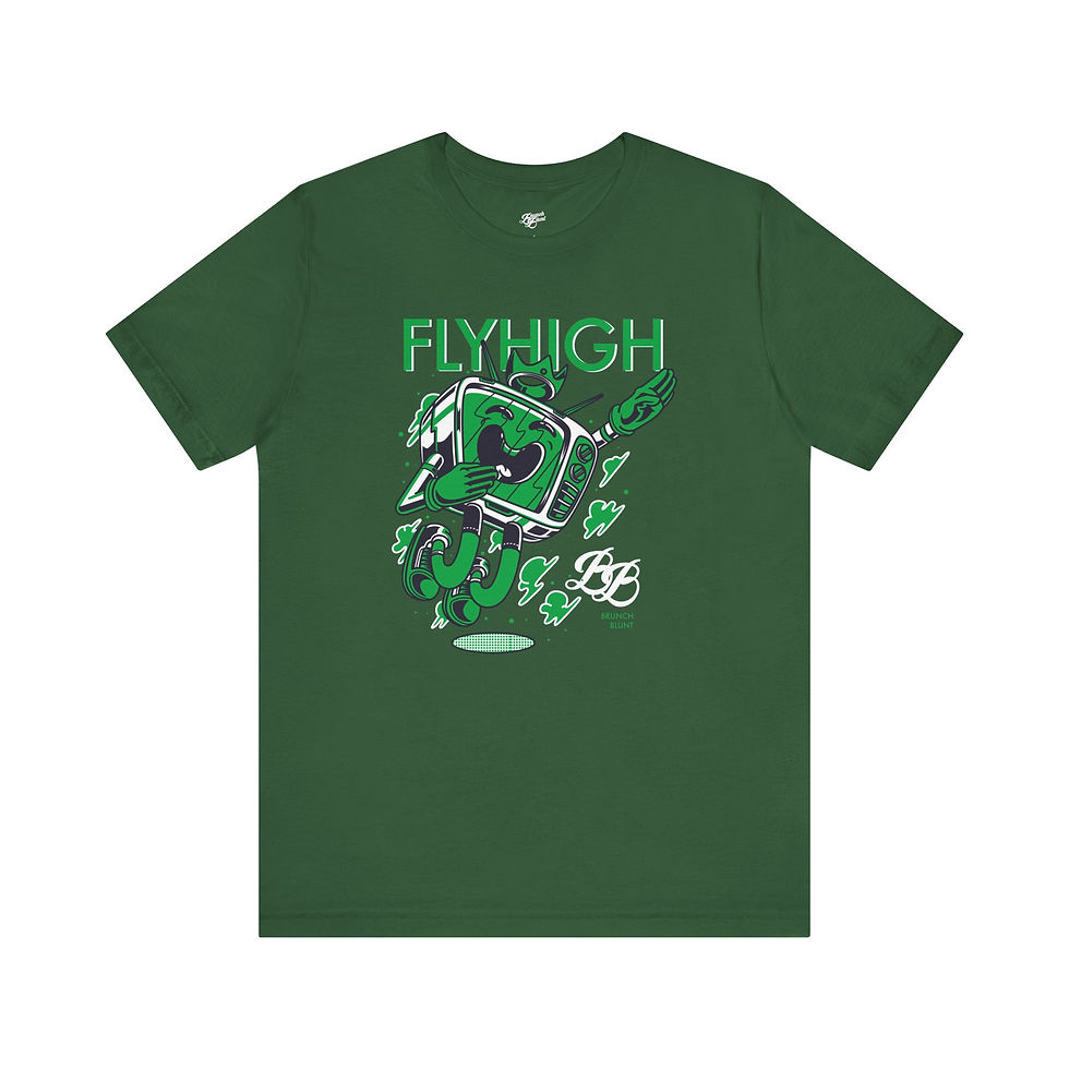 Thumbnail: Brunch Blunt's Fly High Short Sleeve Tee