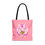 Thumbnail: Tiger Lily (Blueberries & Lemonade Edition) Custom Tote Bag (Pink)