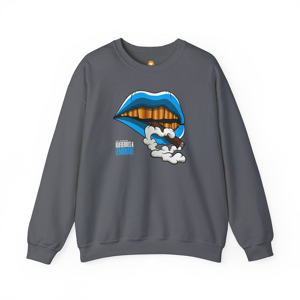 Thumbnail: Rolling Stoner (Blueberries & Lemonade Edition) Crewneck Sweatshirt