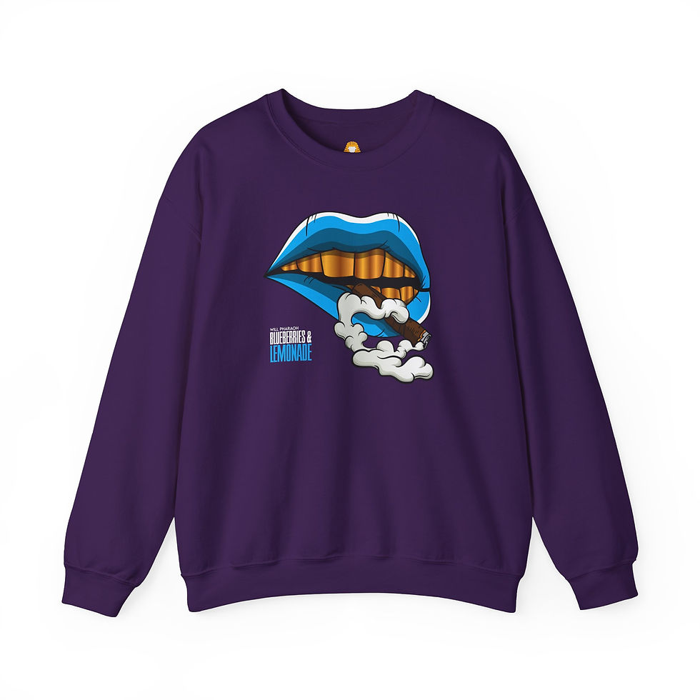 Thumbnail: Rolling Stoner (Blueberries & Lemonade Edition) Crewneck Sweatshirt