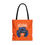 Thumbnail: Arcade Token's Let's Play Anywhere Custom Tote Bag (Orange)