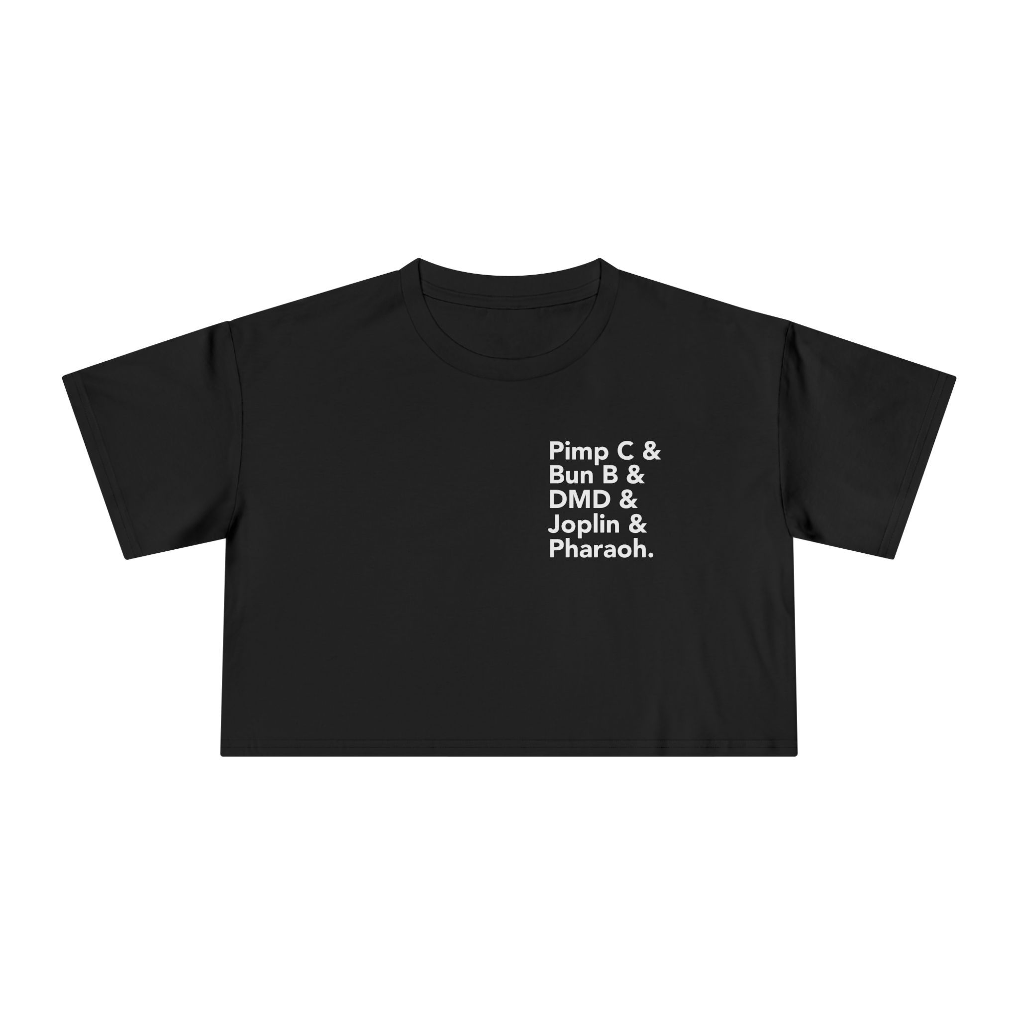 Will Pharaoh's P.A.T's Finest Women's Crop Tee 