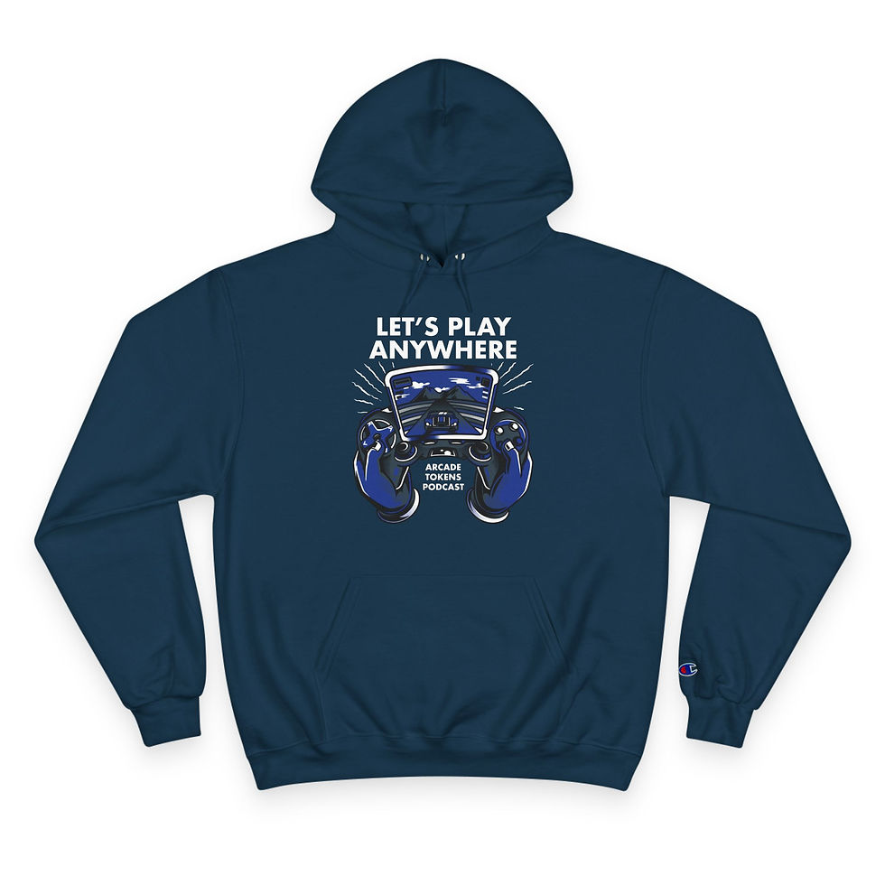 Thumbnail: Arcade Token's Let's Play Anywhere Champion Hoodie