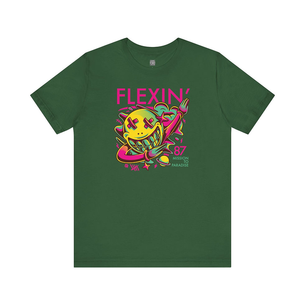 Thumbnail: Flexin' (Street Nerd Collection) Short Sleeve Tee