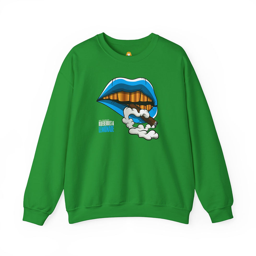 Thumbnail: Rolling Stoner (Blueberries & Lemonade Edition) Crewneck Sweatshirt