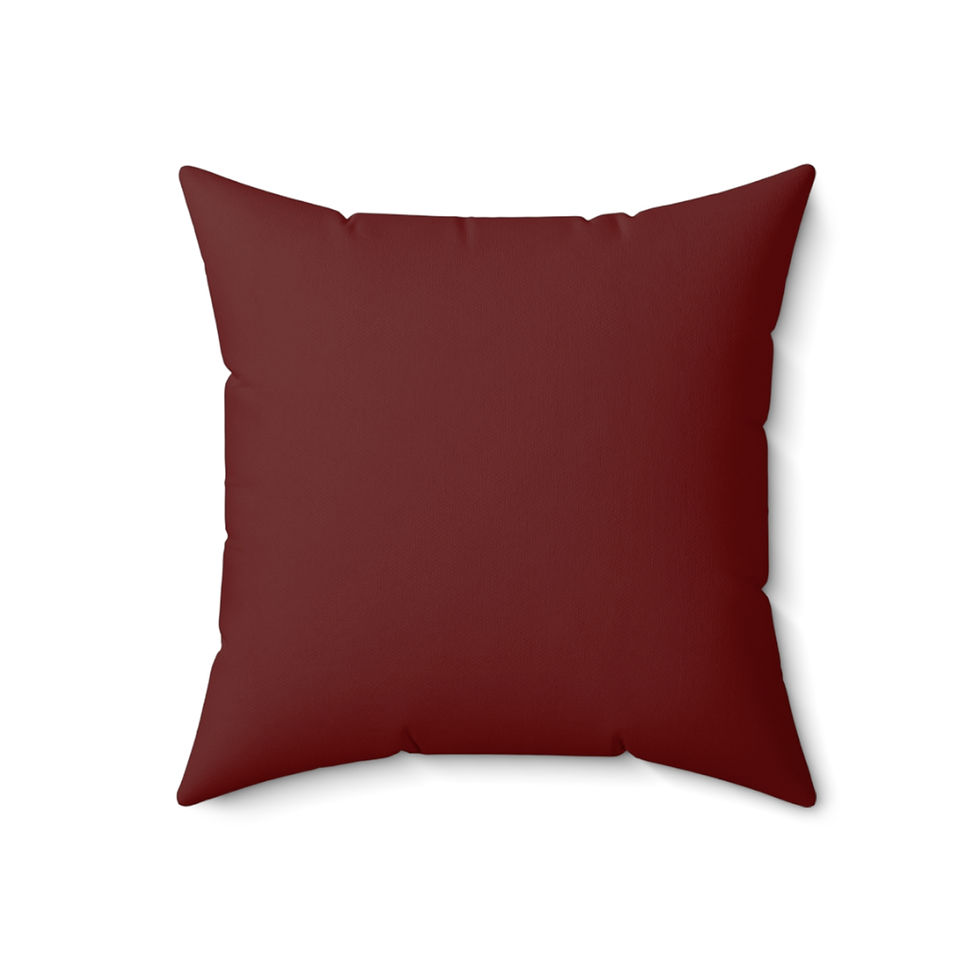 Thumbnail: Will Pharaoh's Decorative Throw Pillow (Maroon)
