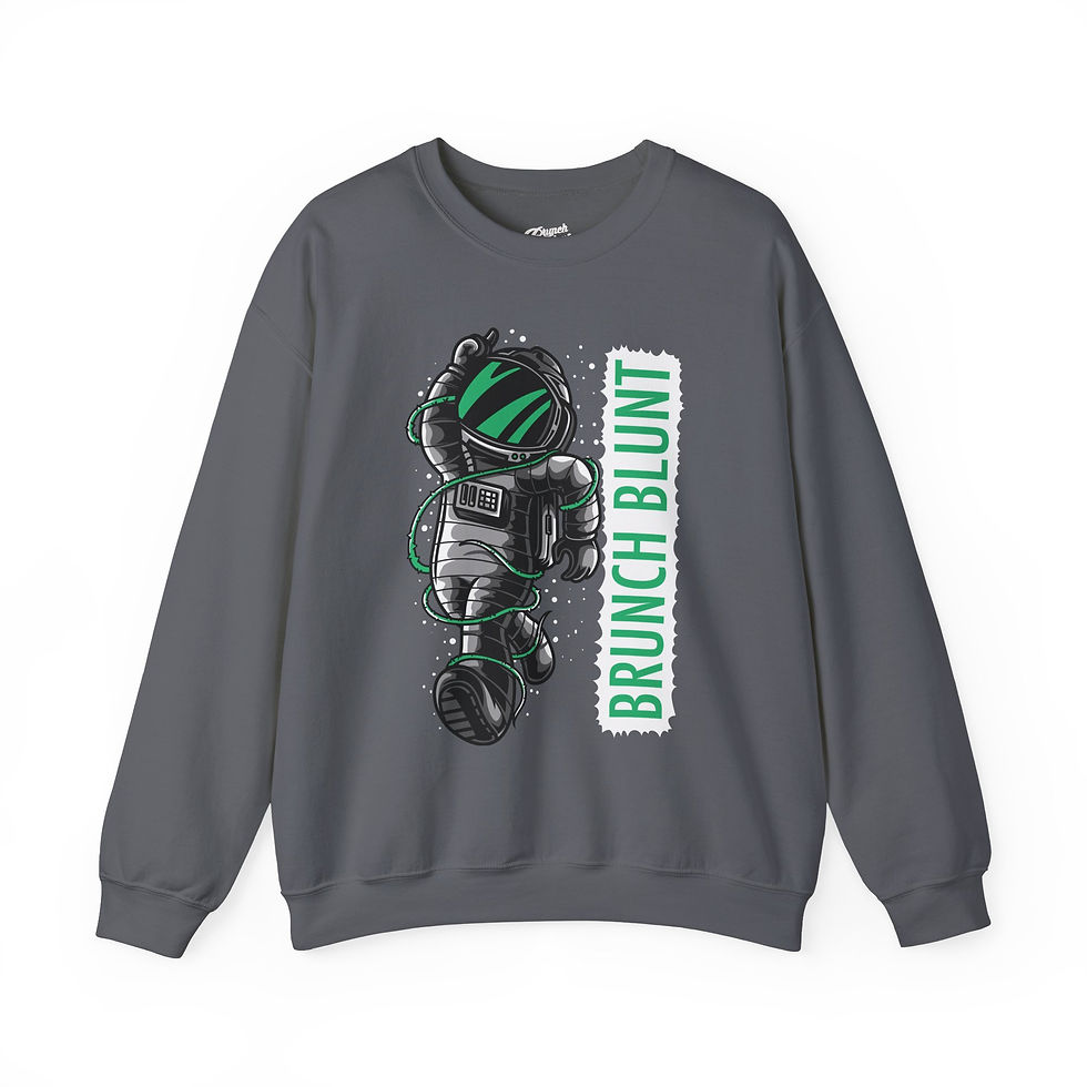 Thumbnail: Brunch Blunt's The Astronaut Crewneck Sweatshirt