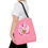 Thumbnail: Tiger Lily (Blueberries & Lemonade Edition) Custom Tote Bag (Pink)