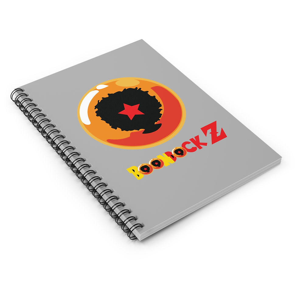 Thumbnail: Boondock Z Creative Writing Notebook - Ruled Line (Light Grey)