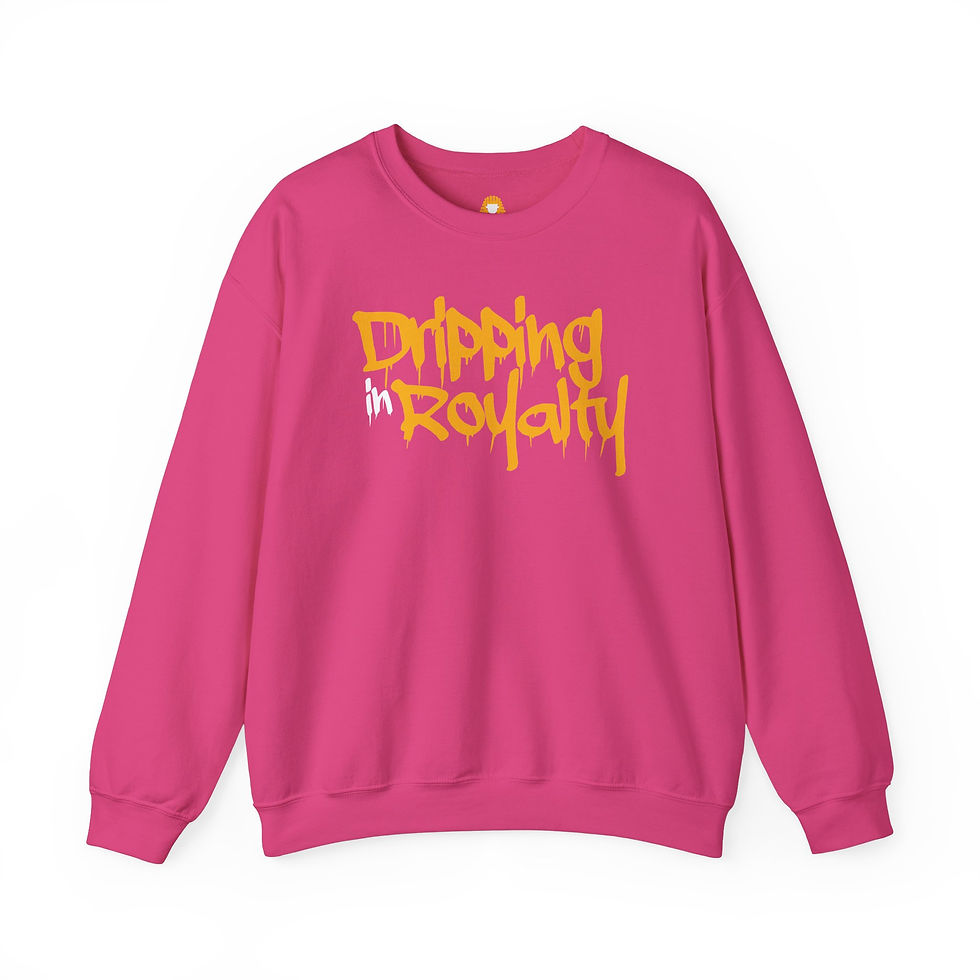 Thumbnail: Will Pharaoh's Dripping in Royalty Crewneck Sweatshirt