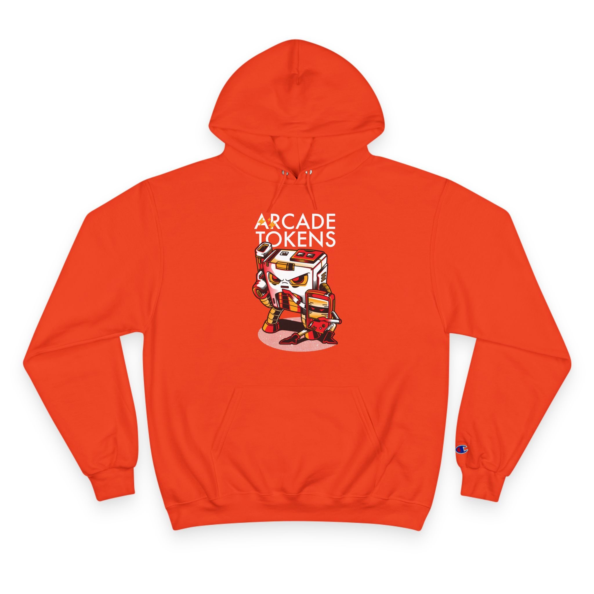 Arcade Token's Cartridge Man and Gamer boy Champion Hoodie