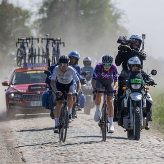 Paris-Roubaix. Aurela Nerlo, the escape of a lifetime