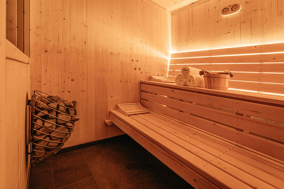 Eiene Sauna im NaturReort Steinwald