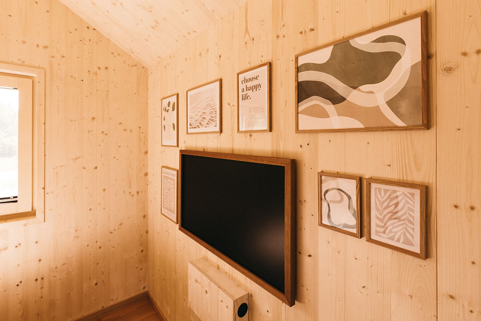 TV-Wand im NaturResort