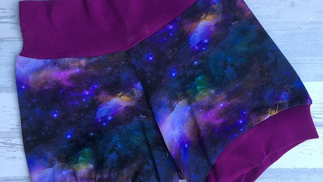 6-9 Galaxy Shorts
