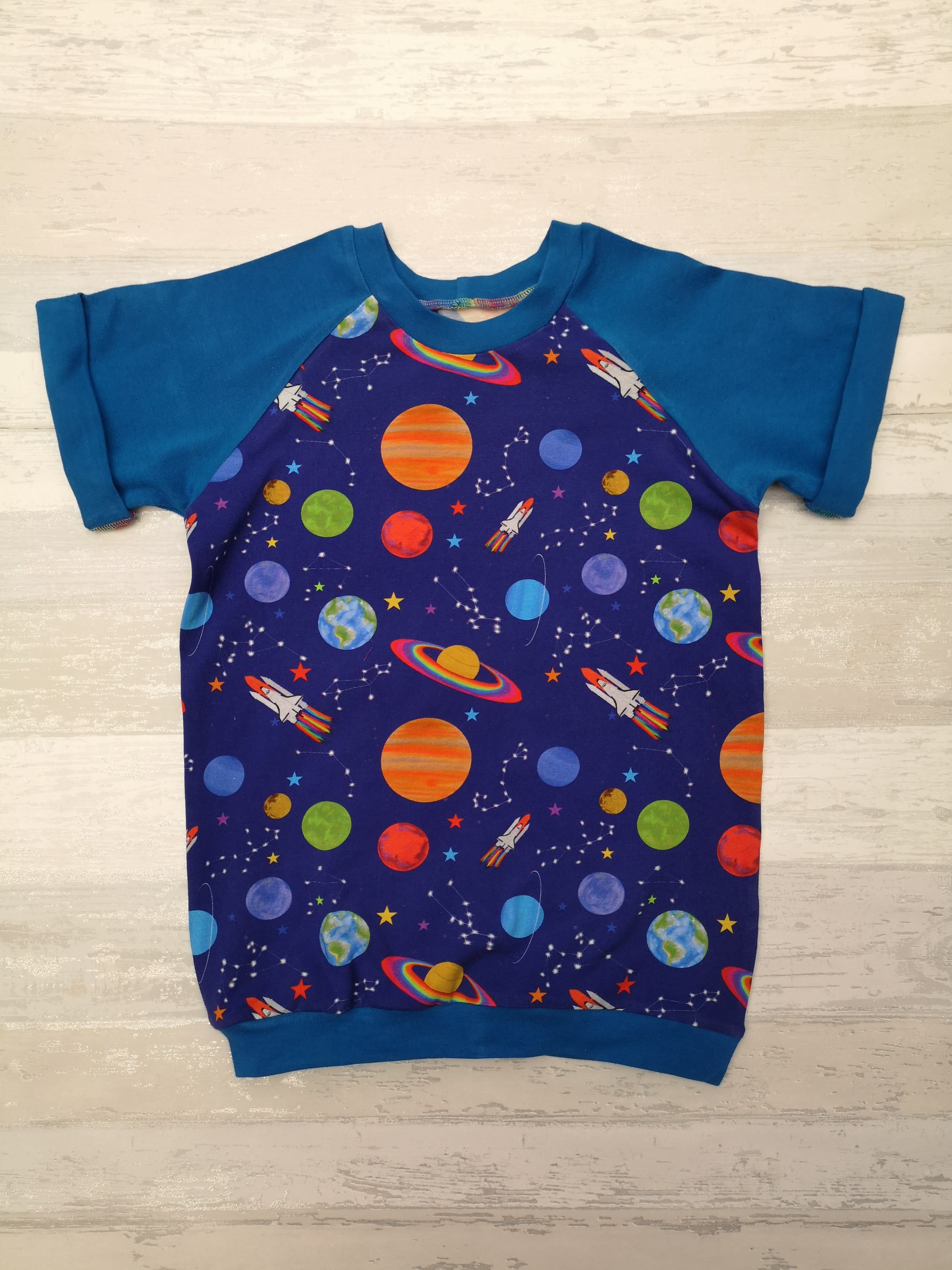 Rainbow Space Raglan Tshirt