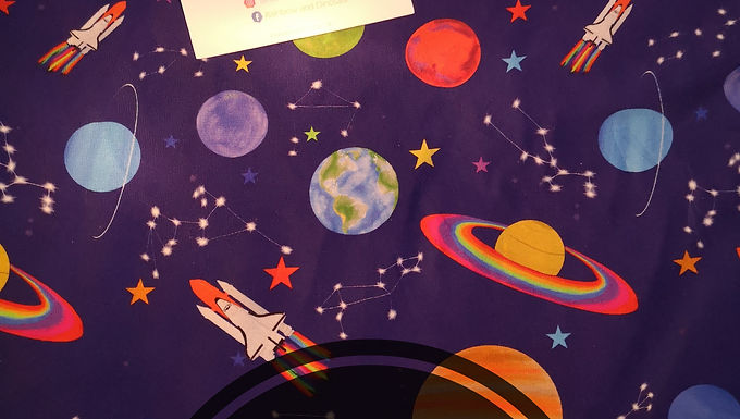 Rainbow Space Babygrow